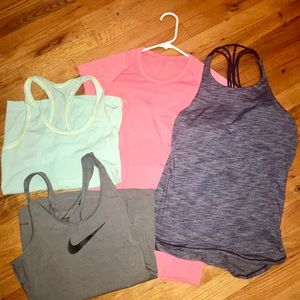 Work out tops lululemon